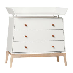 Leander Lunaâ¢ Kommode inkl. pusleenhed - hvid/eg